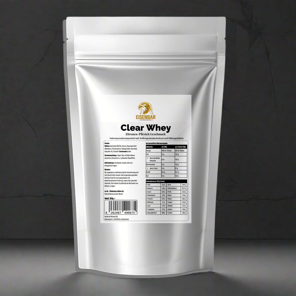 Clear Whey Protein Eistee Pfirsich - 500g